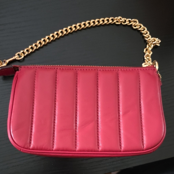 Coach Red Quilted Women's Bag - Picture 9 of 9